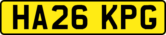 HA26KPG