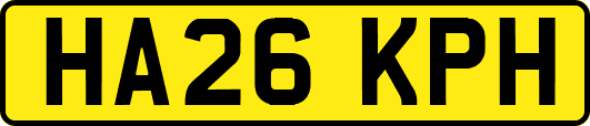 HA26KPH
