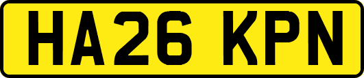HA26KPN