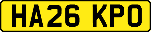 HA26KPO