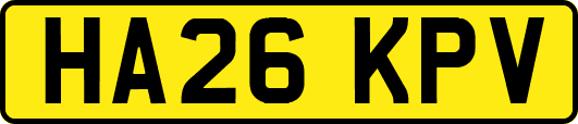 HA26KPV