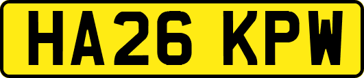 HA26KPW