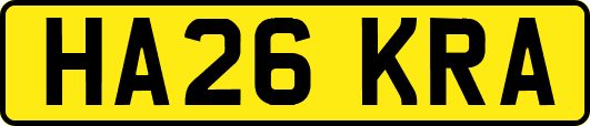 HA26KRA