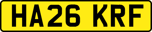 HA26KRF