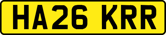 HA26KRR