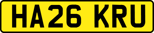 HA26KRU