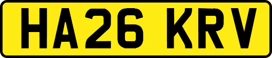 HA26KRV