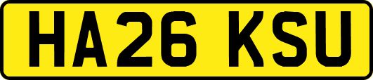 HA26KSU
