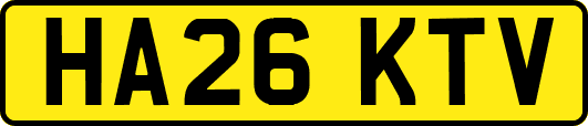 HA26KTV