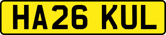 HA26KUL