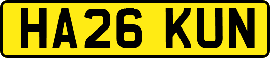 HA26KUN