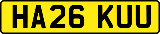 HA26KUU