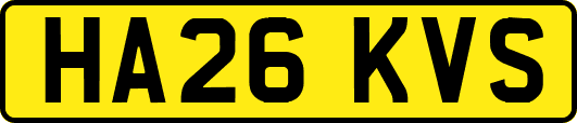 HA26KVS