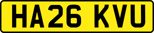 HA26KVU