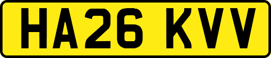 HA26KVV