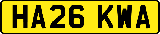 HA26KWA
