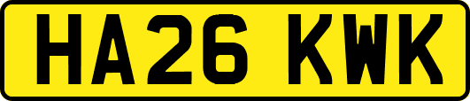 HA26KWK