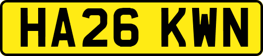 HA26KWN