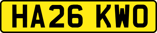 HA26KWO
