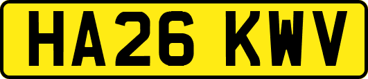HA26KWV