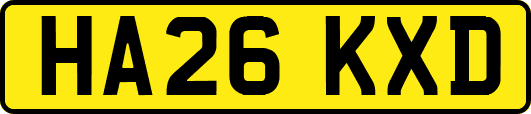 HA26KXD
