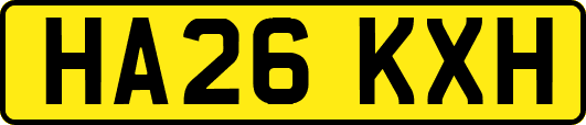 HA26KXH