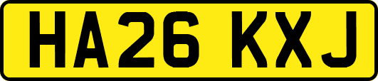 HA26KXJ