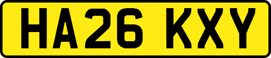 HA26KXY