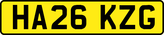 HA26KZG
