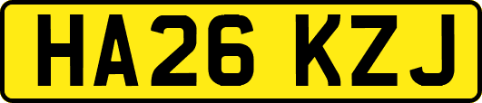 HA26KZJ