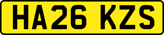 HA26KZS