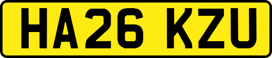 HA26KZU