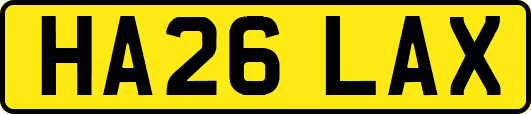 HA26LAX