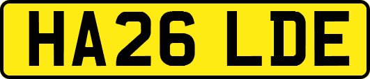 HA26LDE
