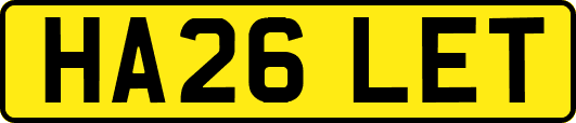 HA26LET