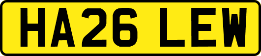 HA26LEW