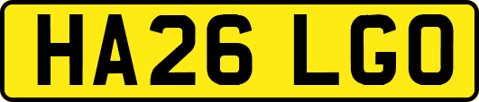 HA26LGO