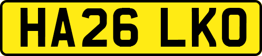 HA26LKO
