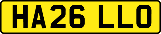 HA26LLO