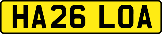 HA26LOA