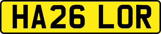 HA26LOR