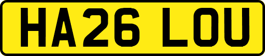 HA26LOU
