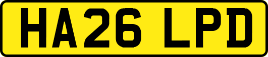 HA26LPD