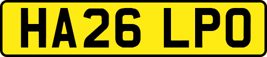 HA26LPO