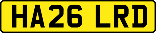 HA26LRD