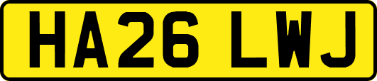 HA26LWJ