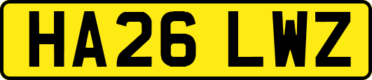 HA26LWZ