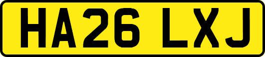HA26LXJ