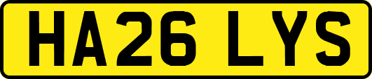 HA26LYS