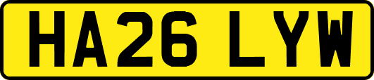 HA26LYW